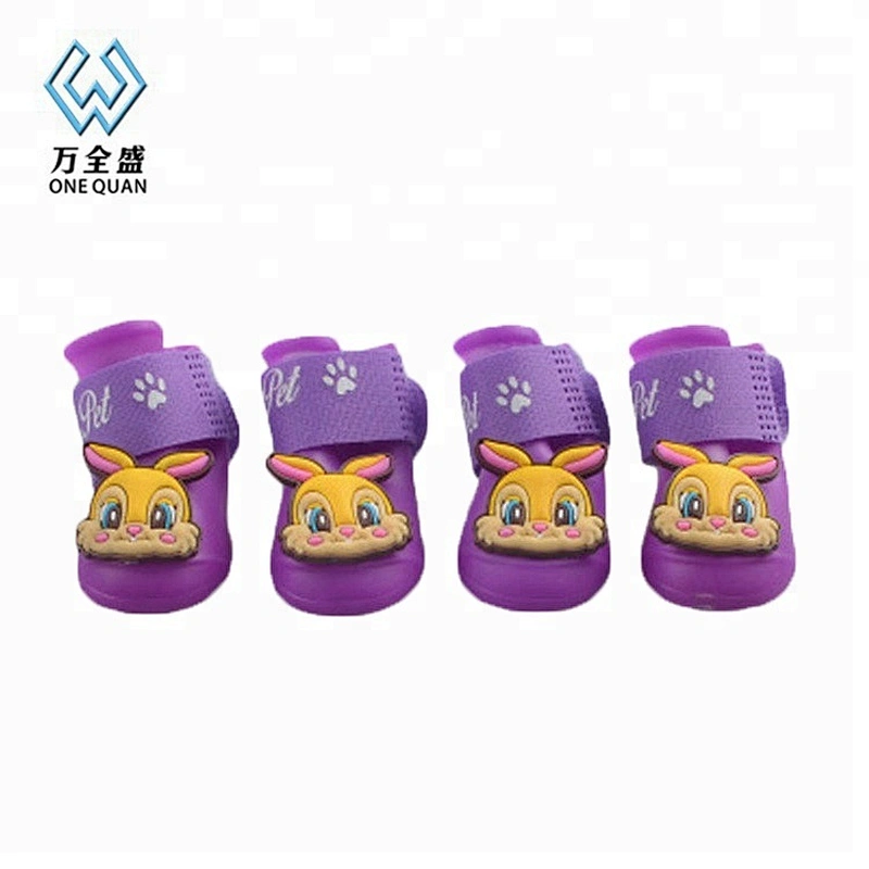 Durable And Comfortable Waterproof Pet Shoe Silicone Dog Shoe Rubber Dog Toy shoes