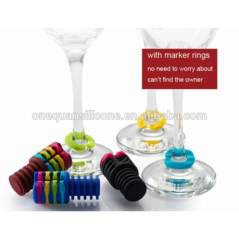 Wine accessory Champagne silicone spill stopper