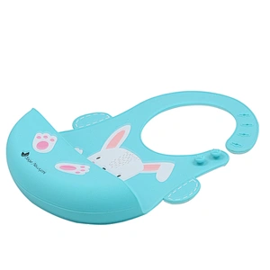 30 X21 cm Silicone Oem Baby Silica Gel Bib with Catcher