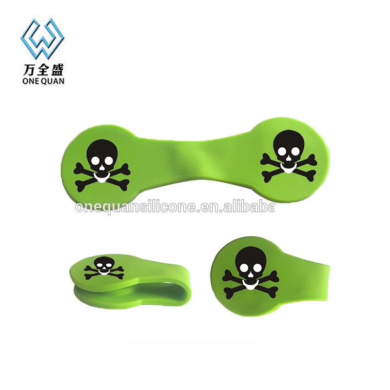 2020 New Fashion Magnetic Silicone Paper Clip Holder For Gifts
