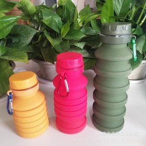 foldable silicone water bottle