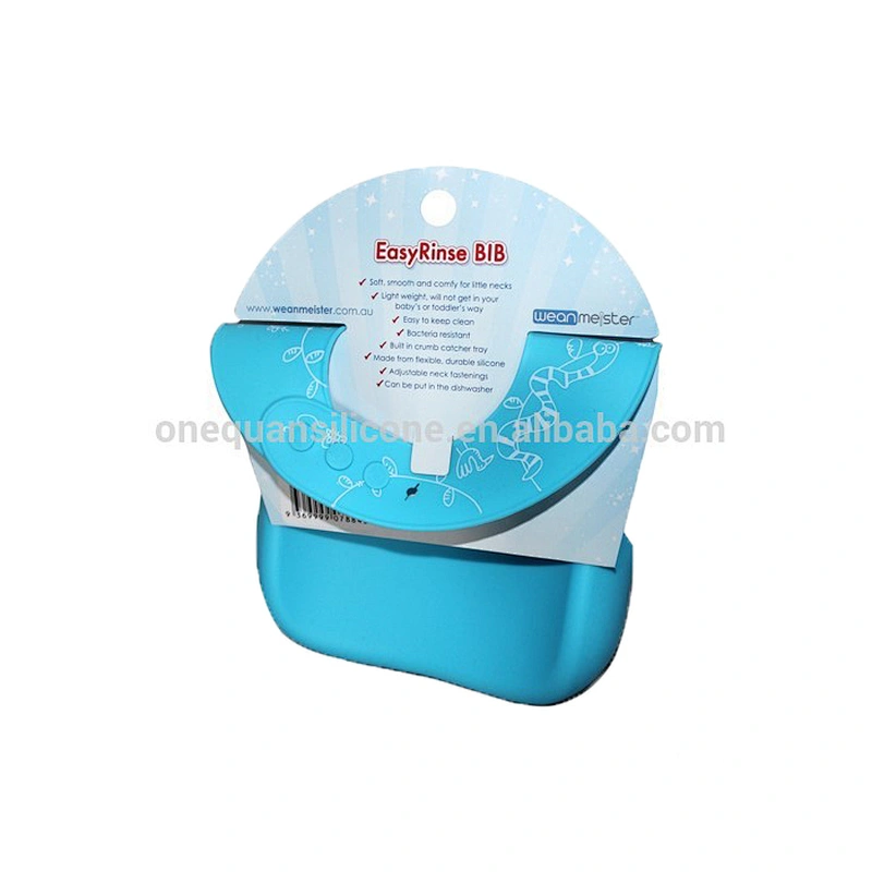 High Quality Cute Animal Print Silicone Baby Bibs For Gifts
