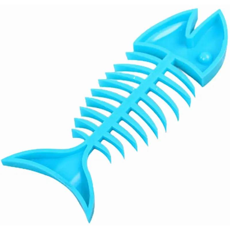 Ieasycan Fish Bone Soap Dish Box Moistureproof Soapbox Toilet Soap Silicone Creative Soap Holder Bathroom Toiletries