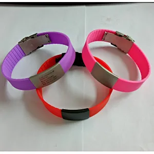 2020 New Adjustable Silicone Metal Bracelets Factory Price With High Quality