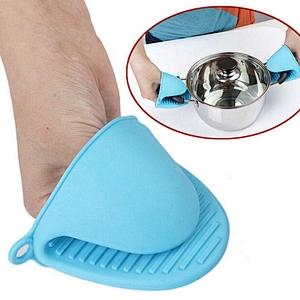 hot sale cute design kitchen silicone glove oven glove latex glove to protect your hands