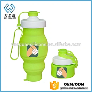 silicone water bottle collapsible for Children