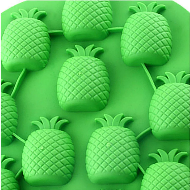 Fashion pineapple shape pop silicone cake mould  bake