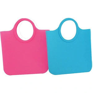 China factory wholesale jelly candy color bags woman silicone women's bag