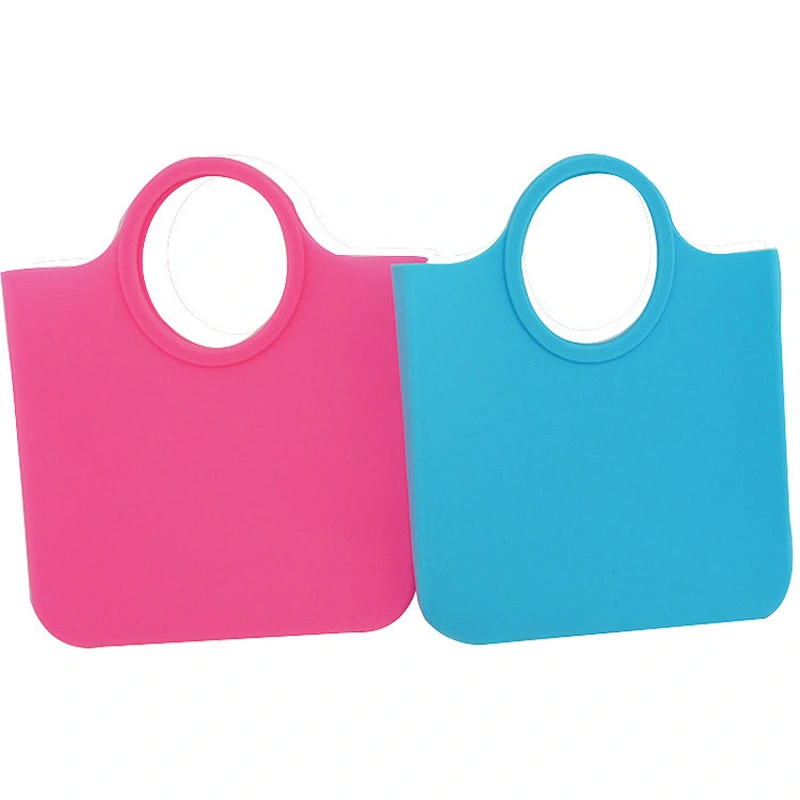China factory wholesale jelly candy color bags woman silicone women's bag