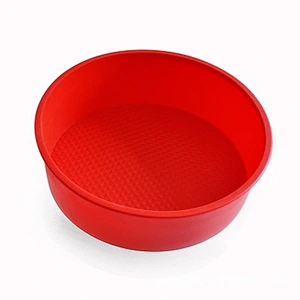 Baking Silicone 9-Inch Round Cake Pan Baking Mold, BPA Free, Non-Stick European-Grade Silicone