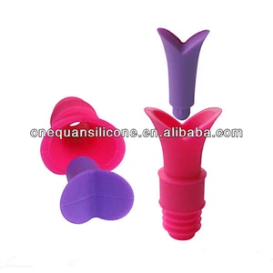 High Quality Silicone Reusable Wine Bottle Stopper For Wine