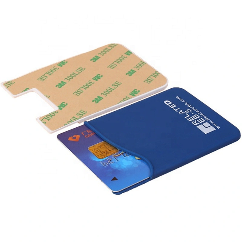 high quality 3m sticker smart wallet mobile card holder cell phone accessory