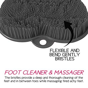 Factory Wholesale Price Silicone Foot Massager Brush Bath Cleaner Shower