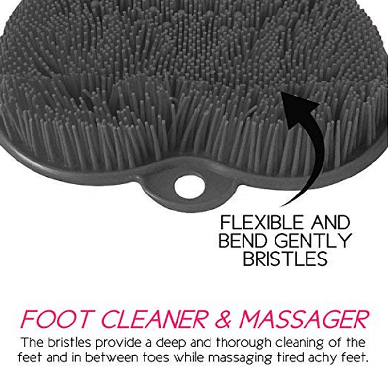 Factory Wholesale Price Silicone Foot Massager Brush Bath Cleaner Shower