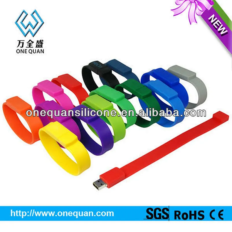 Promotion Stick Usb Bracelet Free logo Printed Flash Drive