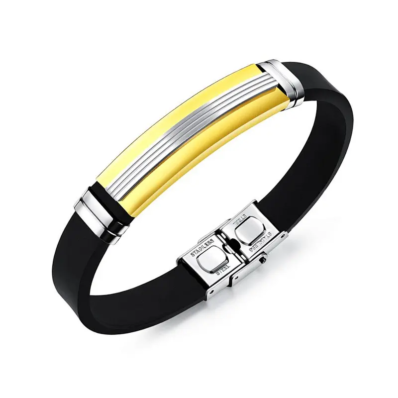 rubber bracelet clasps mens bracelet clasp
