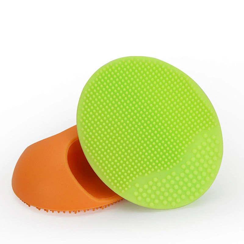 Custom color silicone brush facial cleanser for face cleaning