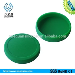 Factory wholesale reusable food-grade silicone cup saucer coffee cup saucer