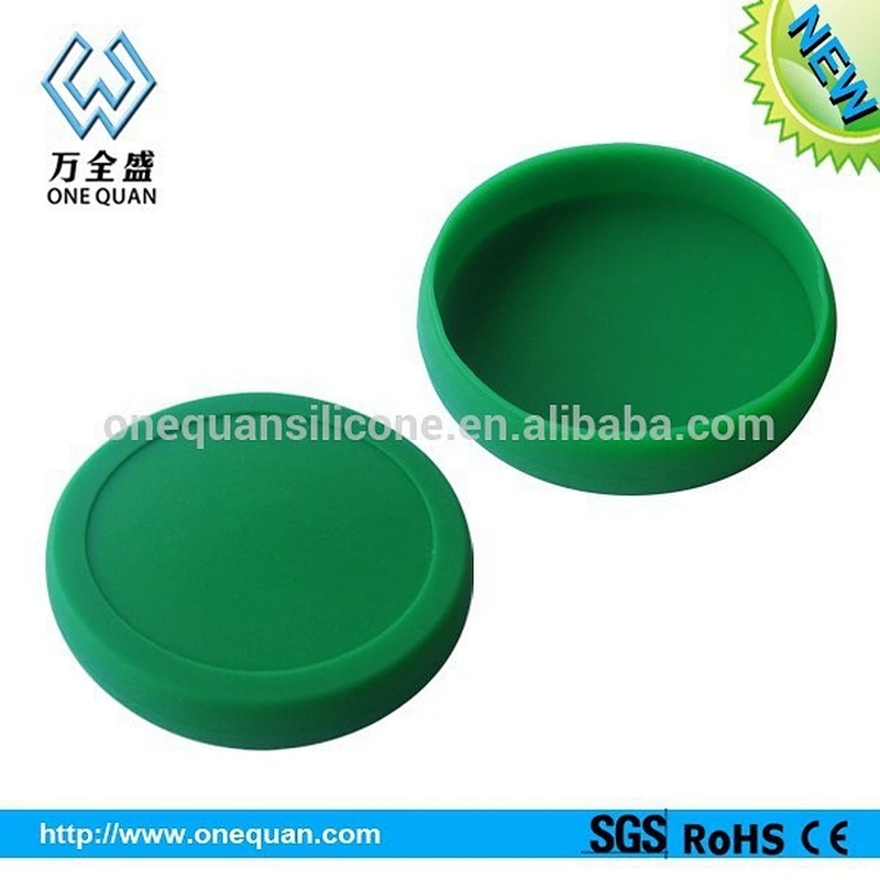 Factory wholesale reusable food-grade silicone cup saucer coffee cup saucer