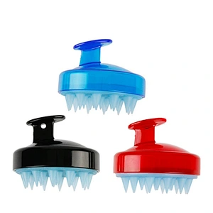 2020 Factory Wholesale Price Silicone Hair Scalp Massager Shampoo Brush