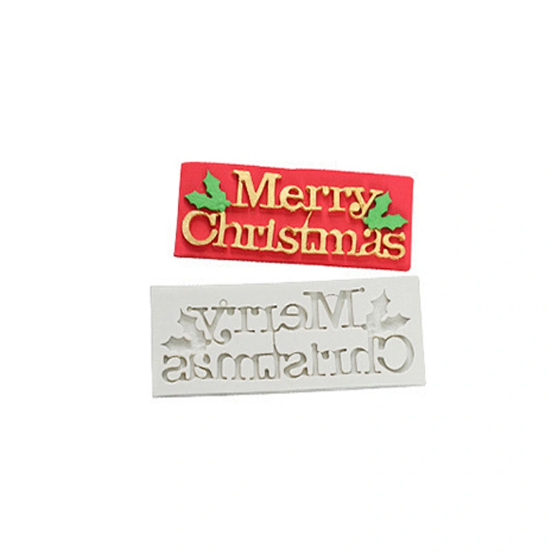 Christmas Kitchenware Silicone Mold Snowman Decorating Tools
