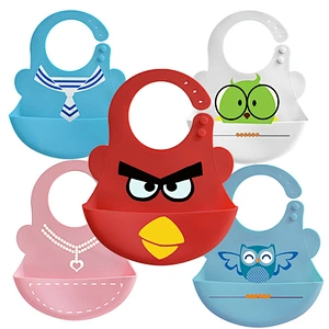 30 X 21 cm Silicone Dribble Burp Baby Bib Elephant any Animal printing