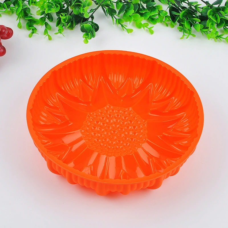 2020 New High Quality Baking Trays Cake Molds Silicone and Sunflower Forms Silicone Cake Pan Non-Stick Tray LFGB FDA
