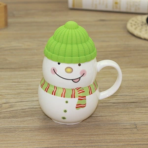 Manufacturers selling creative cartoon snowman mug