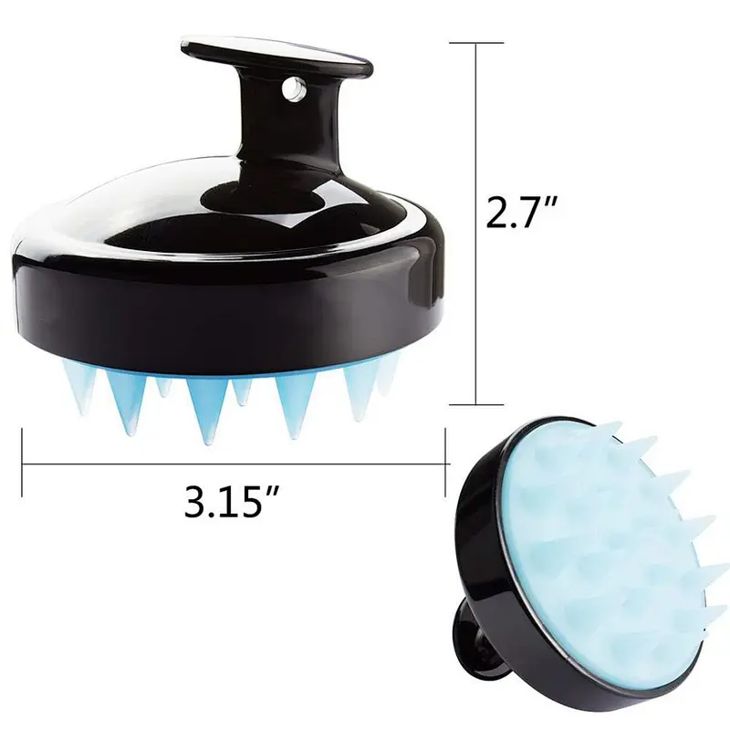 2020 Factory Wholesale Price Silicone Hair Scalp Massager Shampoo Brush