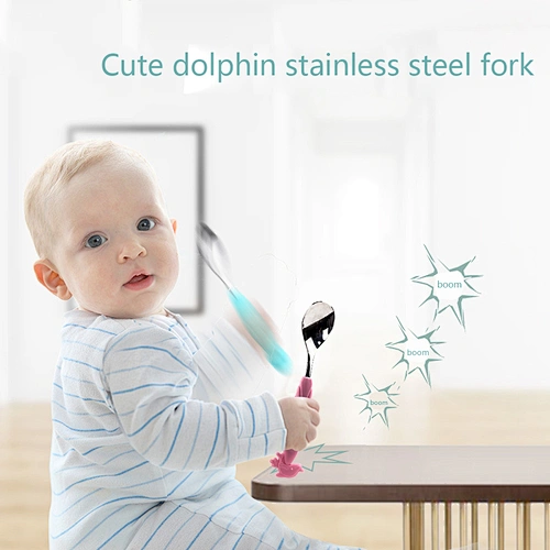 Competitive price baby plate with spoon and fork set