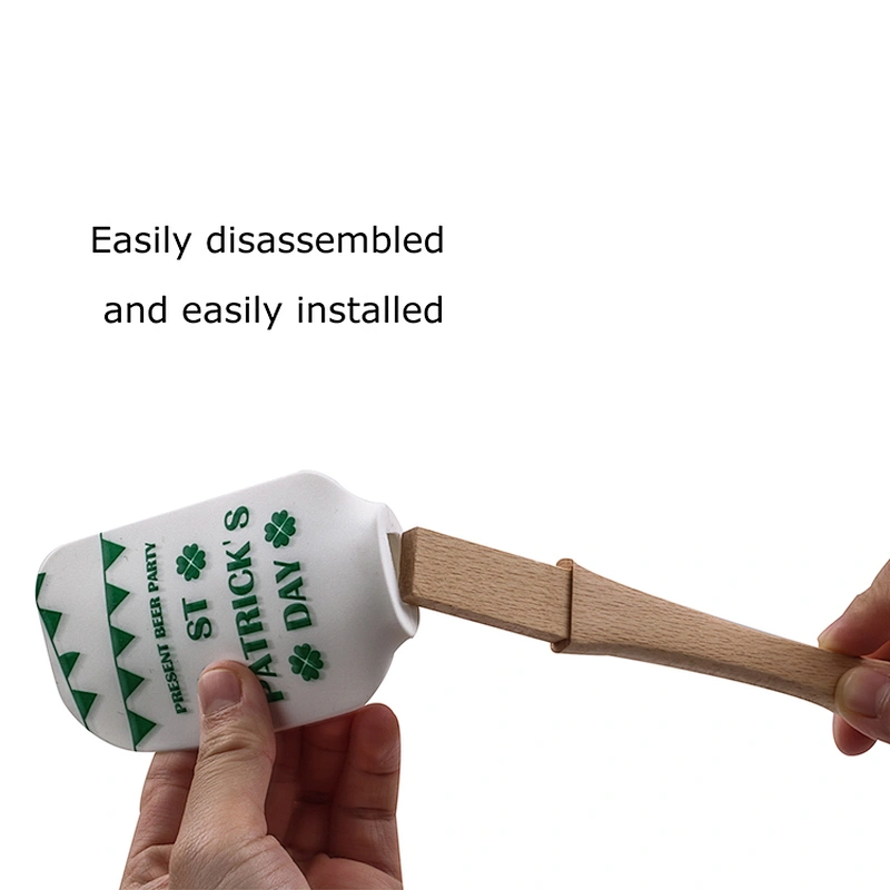 Christmas BPA FREE FDA  Silicone Scraper  Decorating Cake Tools Spatula