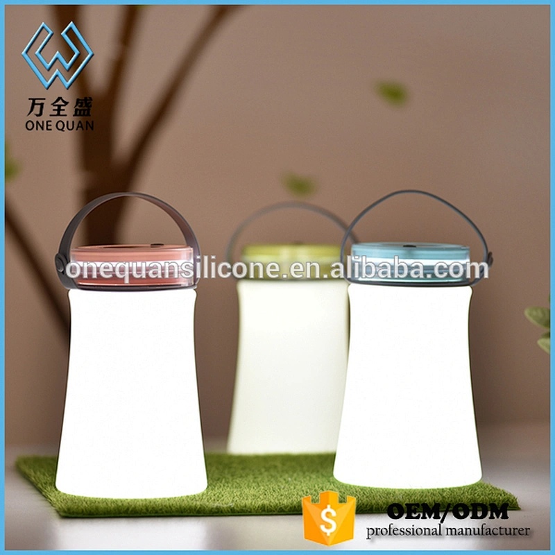 Portable Outside Waterproof Silicon Led Lamp With Compass