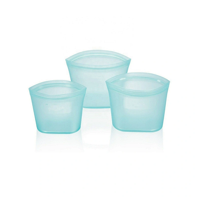 High quality OEM reusable silicone food storage bag