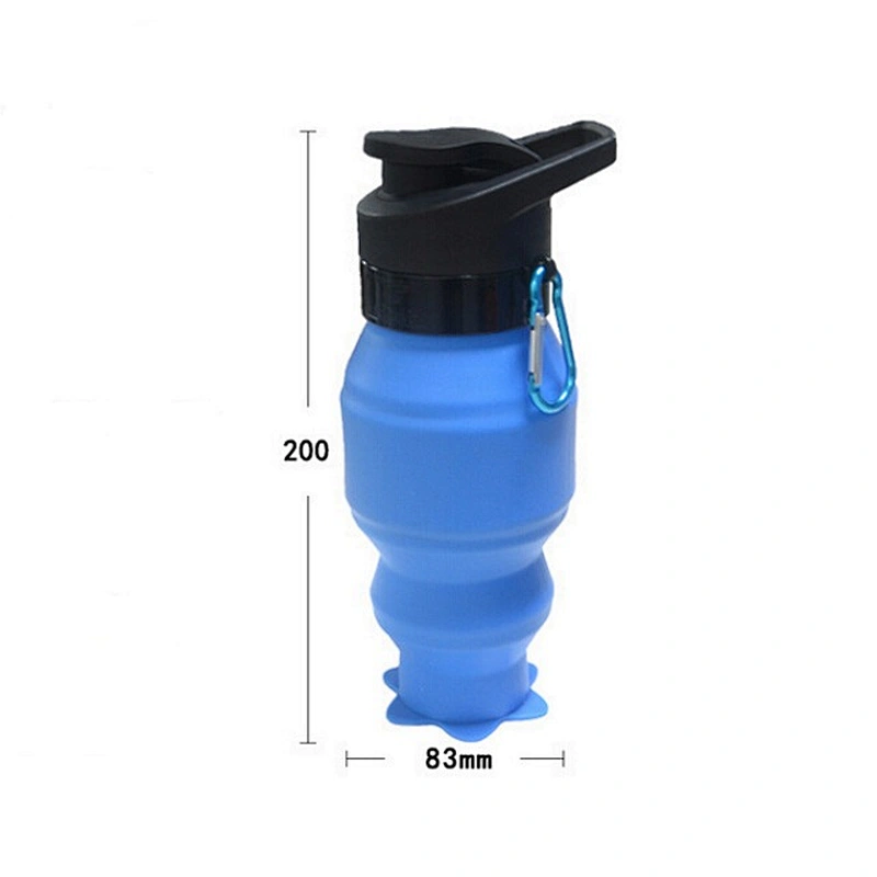 Collapsible Water Bottle  Folding Silicone Drink Water Bottle Cup Kettle Outdoor Sport Bottle