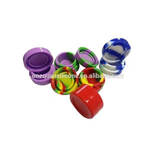 Wholesale Colorful Small Silicone Jar Containers Non Stick Silicone Containers For Gifts