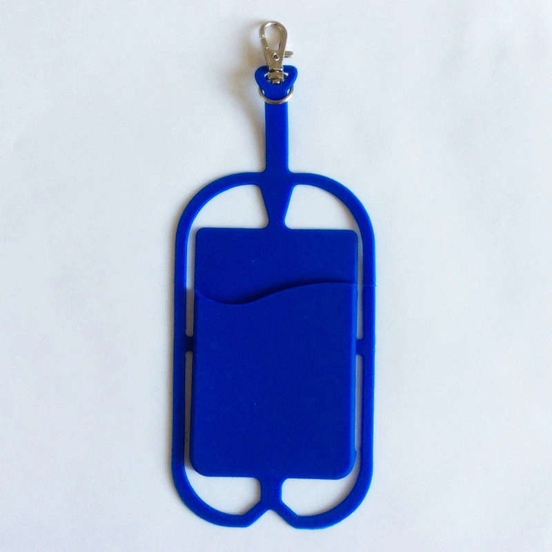 Wholesale Silicone Card Holder With Mobile Lanyard/mobile Lanyard/silicone Phone Lanyard