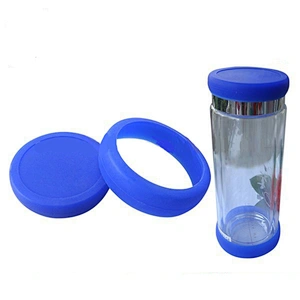 Factory wholesale reusable food-grade silicone coffee cup set tea cup set