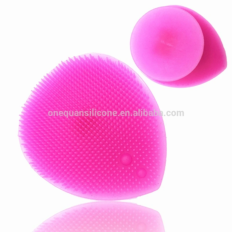 silicon rubber brushes silicone face massage brush
