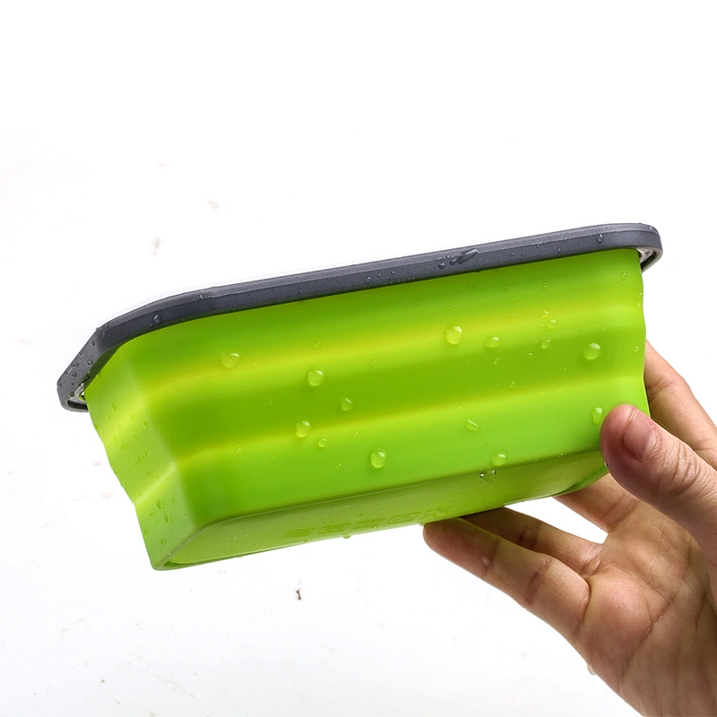 New arrival color changing light lamp collapsible silicone water cup cups with lid from China manufacturer