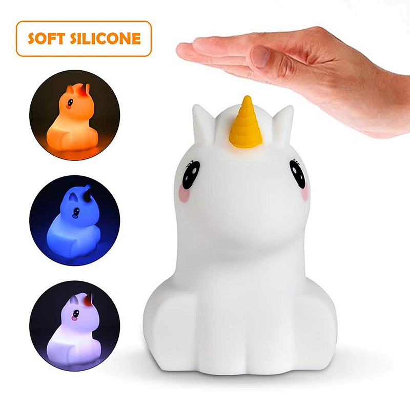 Fairy Led Light Kids Silicone Fairy Night Light with Touch Sensor