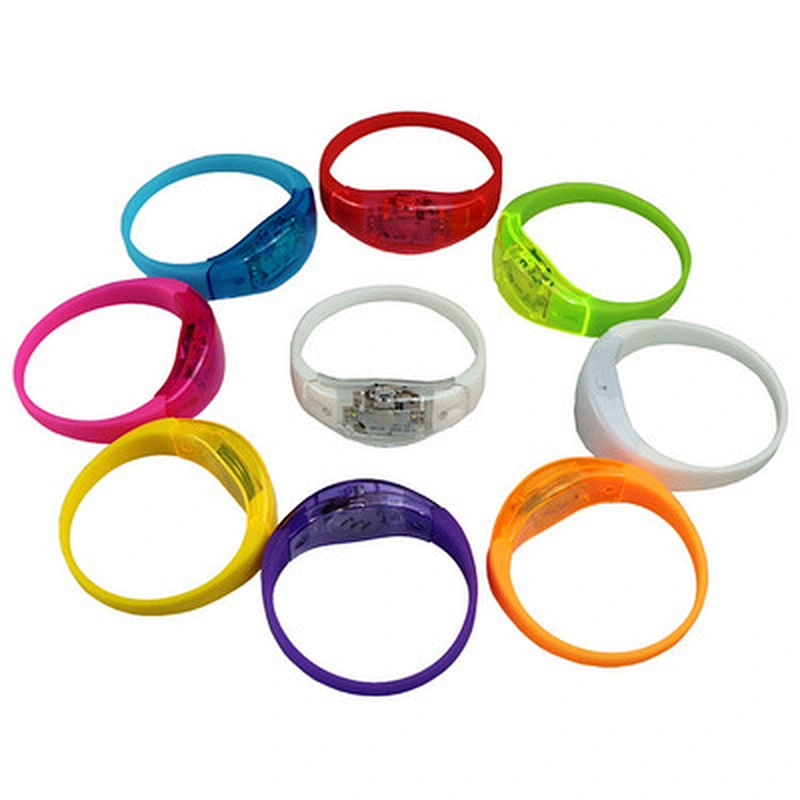 Party supply shenzhen LED wholesale flashing bracelets