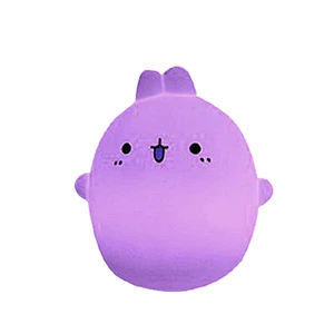 Smooth color changing light LED baby silicone night Light