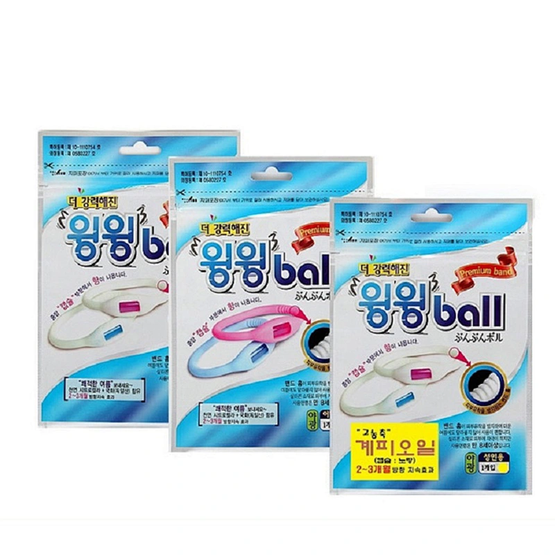 65*45mm negative ion new silicone insect repellent bracelet 2019 mosquito repellent silica gel wristband