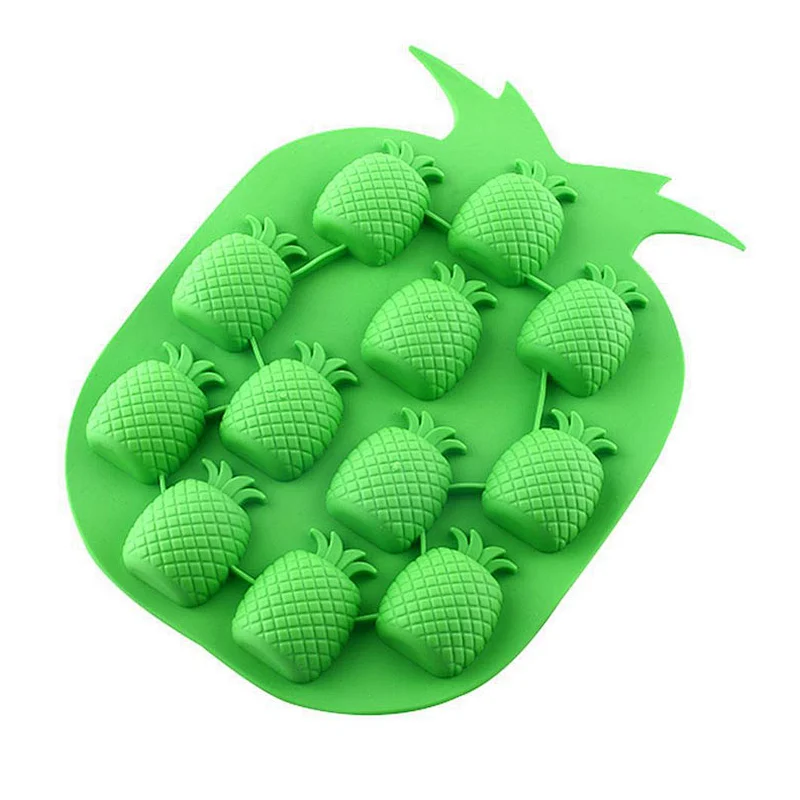 Fashion pineapple shape pop silicone cake mould  bake