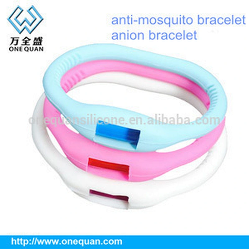 Hot selling model pest control mosquito repellent bracelet with silicon
