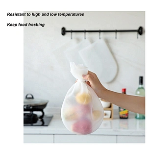 Magic Silicone Kneading Dough Bag for Bread Pastry Pizza Premium Silicone Kitchen Preservation Bag