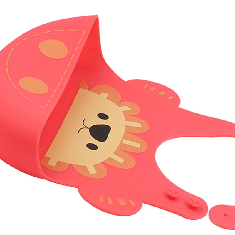 30 X21 cm Fashion Waterproof Baby Silicone Bib Cute