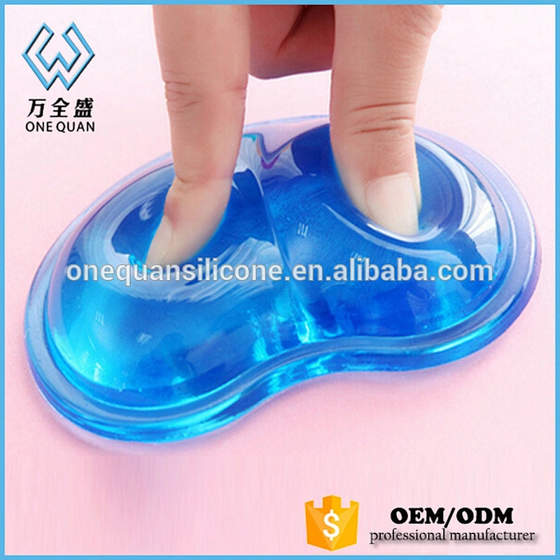 Silicone Gel Game Mouse Pad With Wrist Support