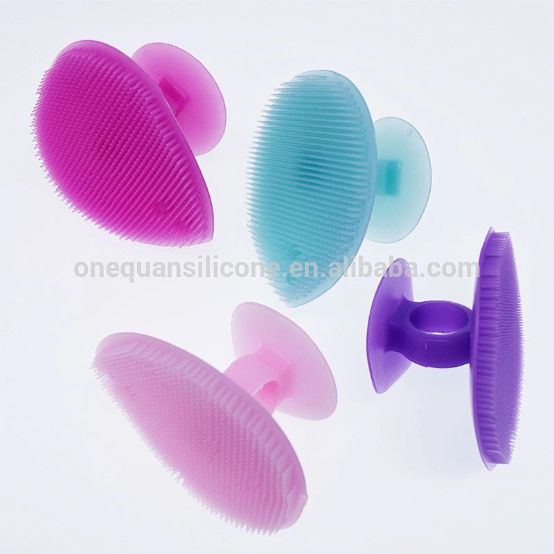 silicon rubber brushes silicone face massage brush