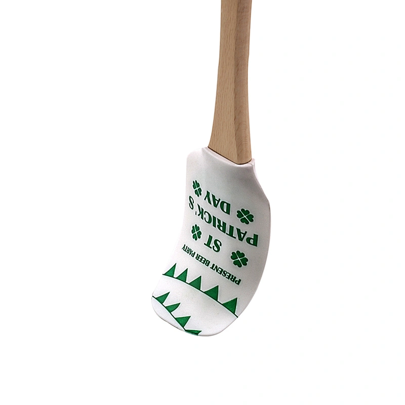 Christmas BPA FREE FDA  Silicone Scraper  Decorating Cake Tools Spatula